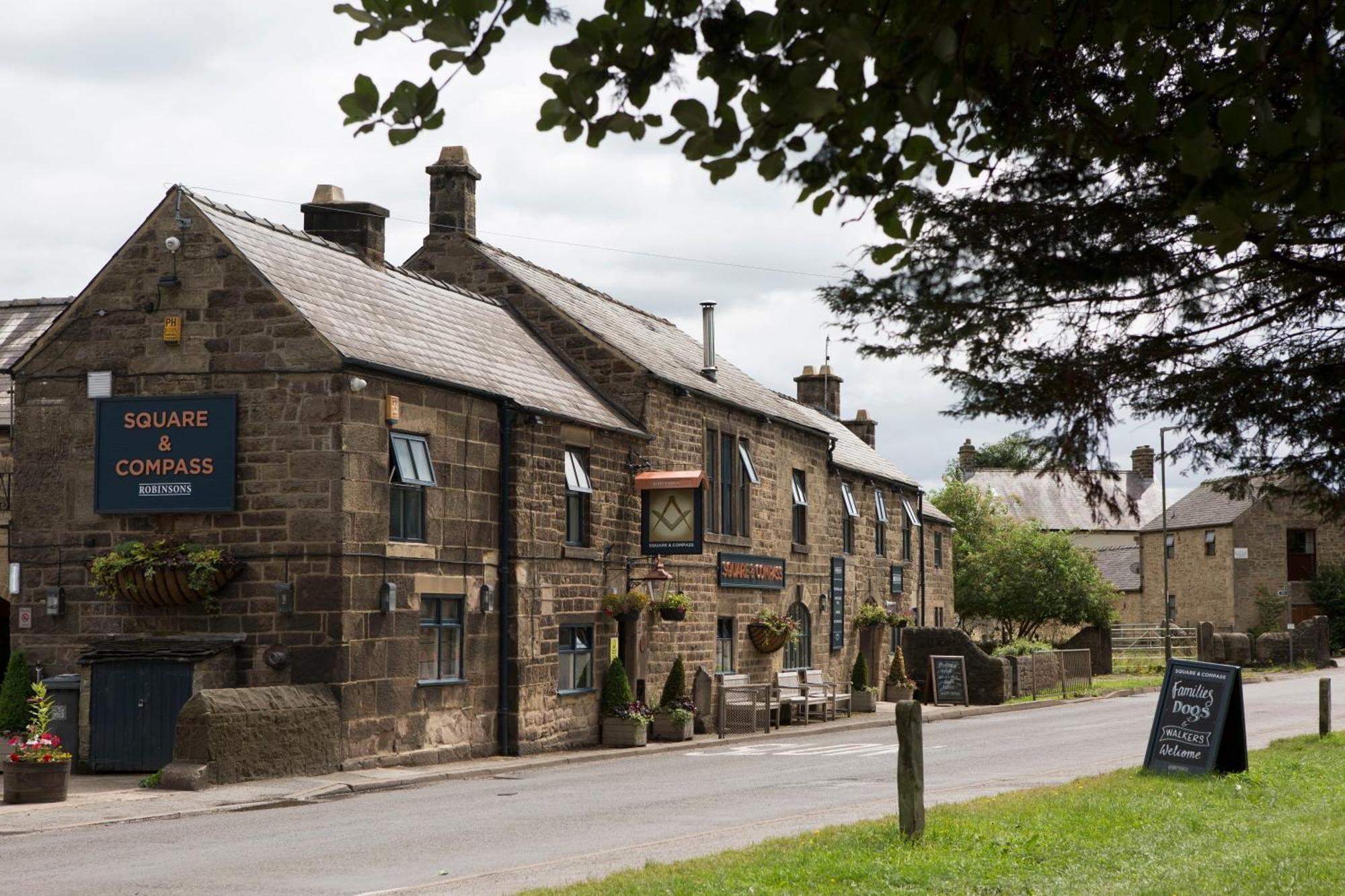 Square & Compass Hotel Two Dales Exterior photo